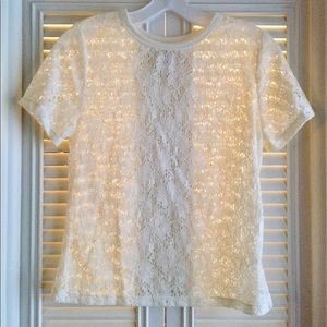 Lace T-shirt